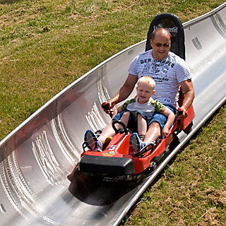 Sommerrodelbahn im Peitzer Teichland